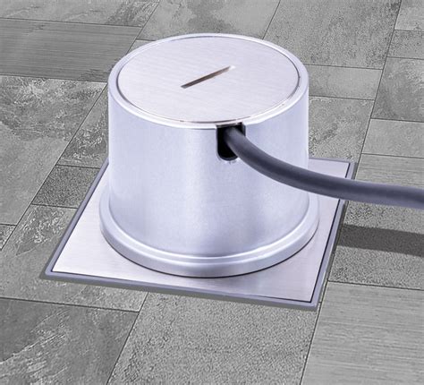 electrical floor boxes surface mounted|surface mount floor outlet box.